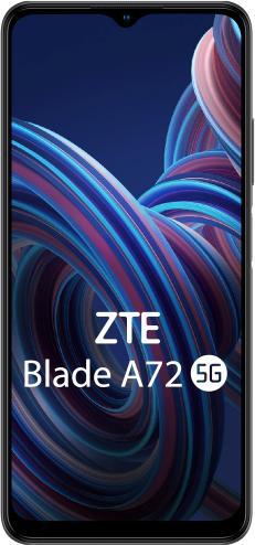 Produktbild TE Connectivity ZTE BLADE A72 64GB 4GB RAM 5G GREY ITALY (64 GB, Grey, 6.52", Hybrid Dual SIM, 12.98 Mpx, 5G)
