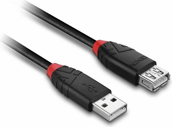 Produktbild Lindy USB 2.0 Aktiv-Verlängerungskabel (5 m, USB 2.0)