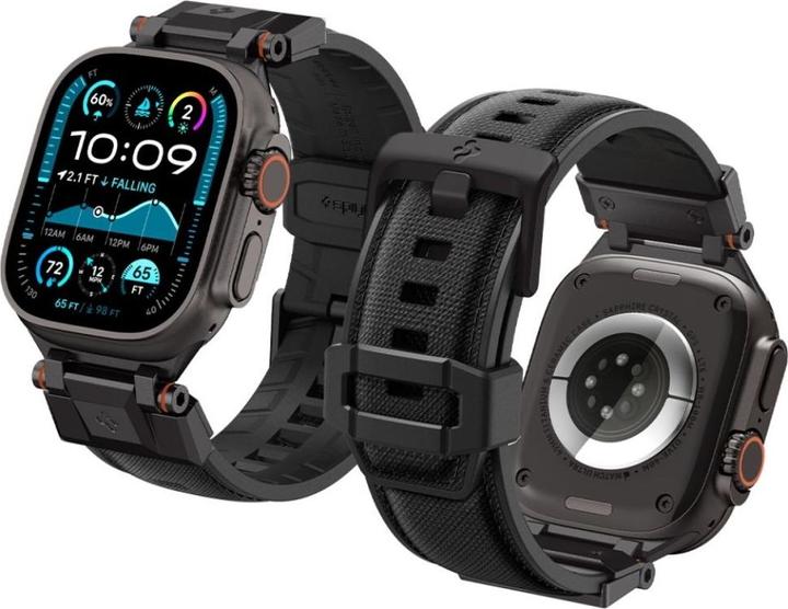 Actual product image Spigen DuraPro Armor (44 mm, 45 mm, 46 mm, 49 mm, Nylon, Thermoplastic polyurethane (TPU))