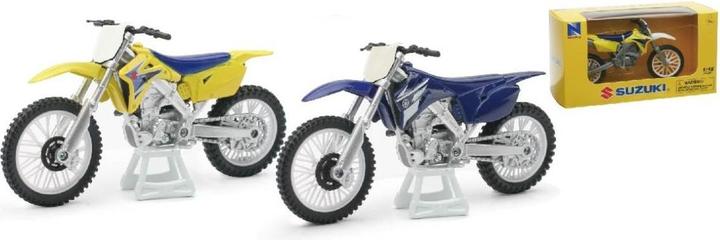 New Ray Moto-Cross 1/18ème Die Cast - Modèle choisi aléatoirement