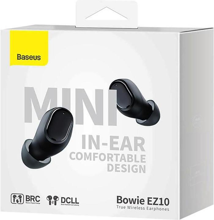 Immagine prodotto Baseus Auricolari wireless Bowie EZ10 (nero) (5 h, Cablato)