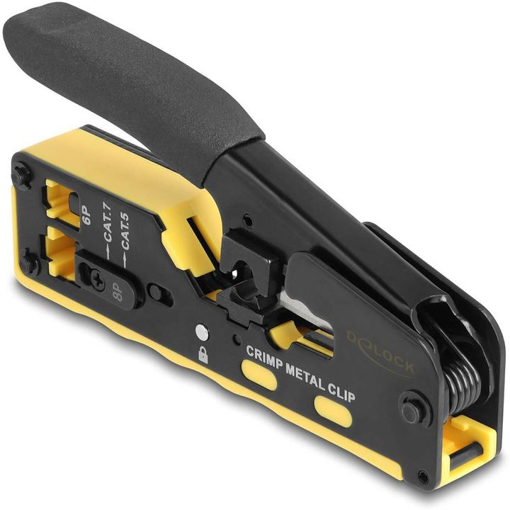 Actual product image Delock Crimpzange für 6P/8P RJ45/RJ11 Stecker Cat. 5/6/7 mit (135 mm)