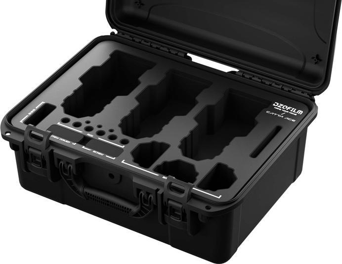 Actual product image Dzofilm Hard Case for Catta Ace Zoom 3-Lens Kit (18-35/35-80/70-135) (Lens bag)