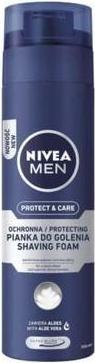 NIVEA Men Protect & Care ochronna pianka do golenia 200ml (200 ml, Rasierschaum)