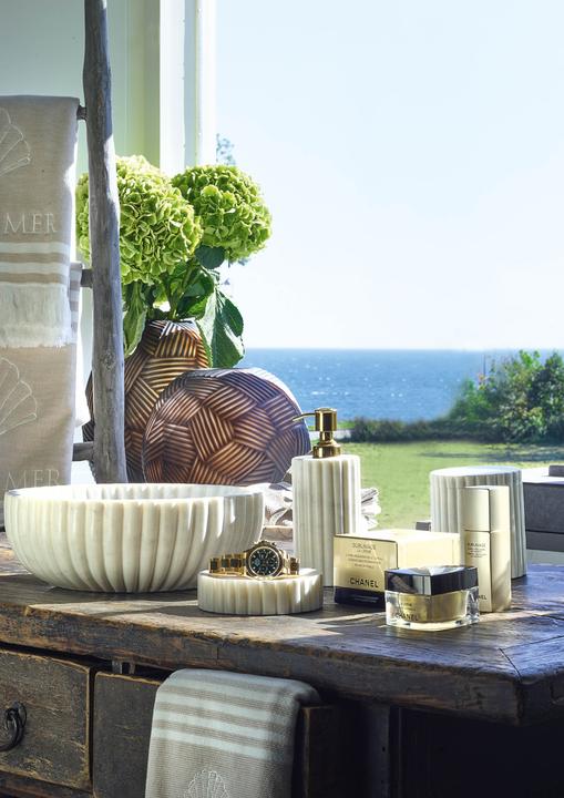 Produktbild Greengate Vive la mer Handtuch sand 40x70cm (40 x 70 cm)