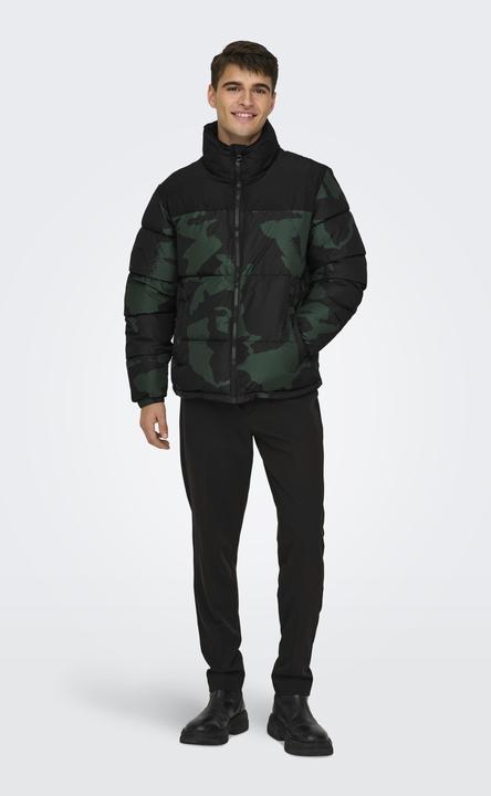 Actual product image Only & Sons Stand-up collar Elasticated cuffs Jacket Down jacket (XXL)