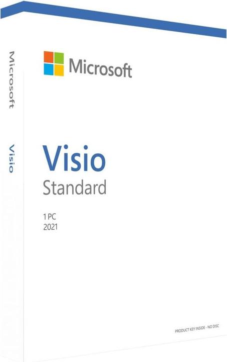 Produktbild Microsoft Visio Standard 2021 1 Lizenz(en) (1 User)