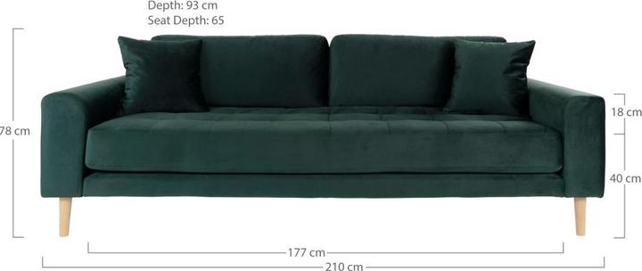 Produktbild House Nordic Lido (3-Sitzer)