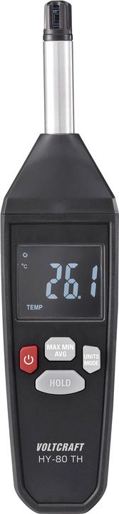 Voltcraft HY-80 TH Luftfeuchtemessgerät (Hygrometer) 0% rF 100% rF Set Hygrometer