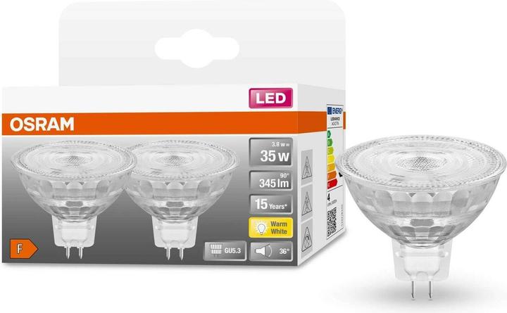 Produktbild Osram Led Star Mr16 (GU5.3, 3.80 W, 345 lm, 2 x, F)