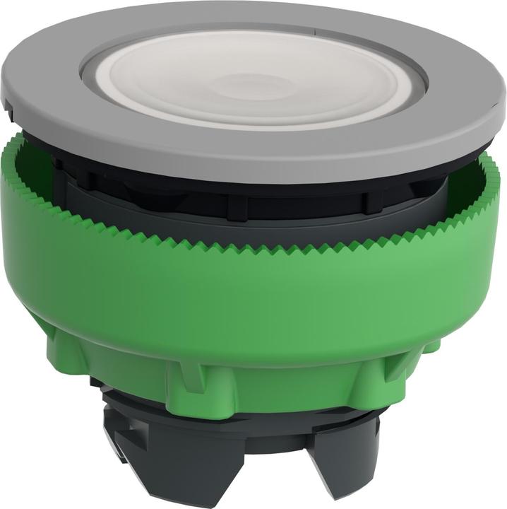 Produktbild Schneider Electric Leuchtdrucktaster, Front, Kunststoff, ZB5FH013C0