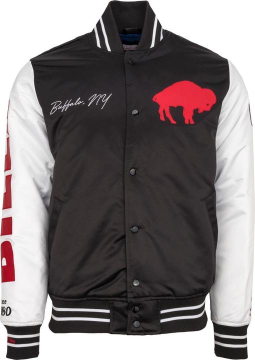 Immagine prodotto Mitchell & Ness M&N Varsity Satin Veste - NFL Buffalo Bills (XL)