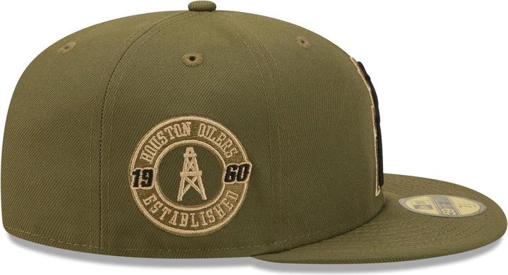 Actual product image New Era 59Fifty Fitted Cap - Houston Oilers Established 1960 (7 1/4)