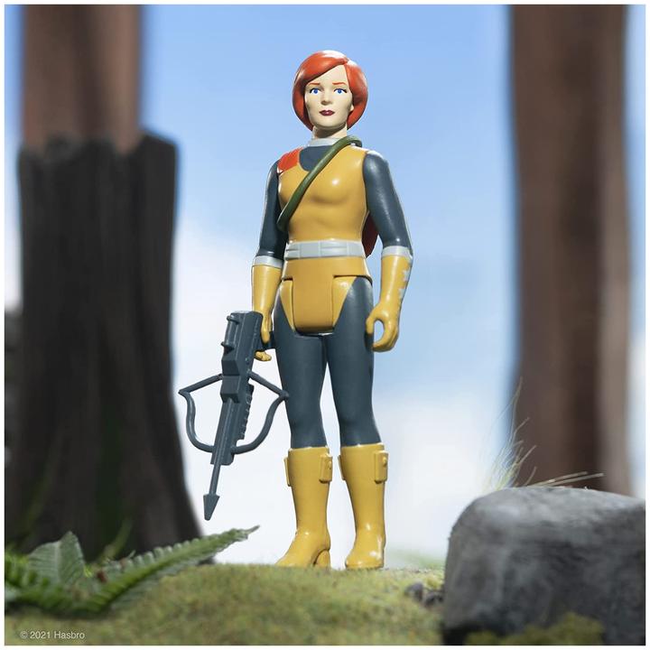 Actual product image Super7 G.I. Joe figurine ReAction Scarlett 10 cm