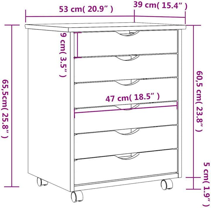 Actual product image VidaXL Shelomo