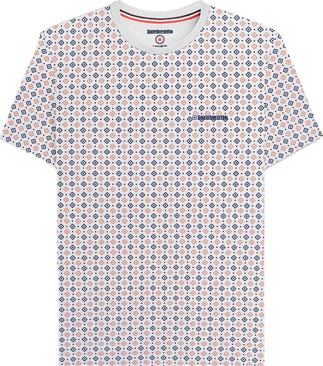 Immagine prodotto Lambretta SS24 Maglietta Geometrica Stampa su intera superficie Uomo (L)
