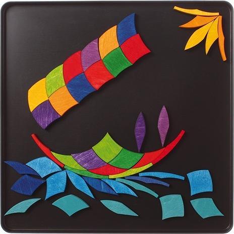 Grimm's Grimms 91020 Gioco magnetico cerchio a colori a spirale