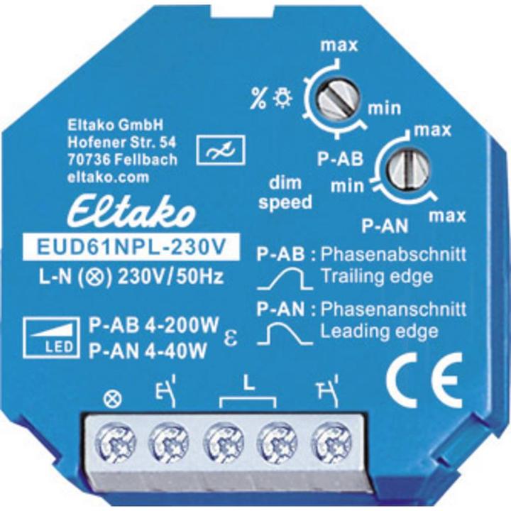 Immagine prodotto Eltako EUD61NPL-230V (Attuatore dimmerabile)