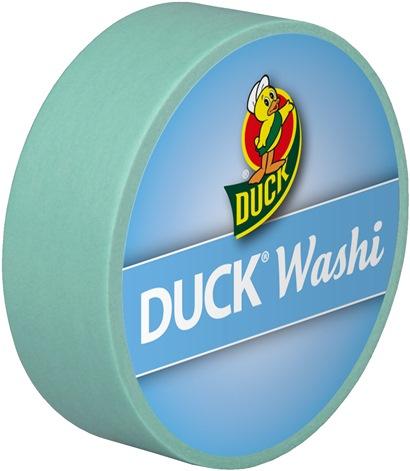 Produktbild Duck Tape WASHI Bänder Bright Blue 15 mm, Rolle 10 m (15 mm)