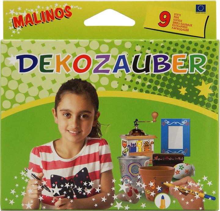 Malinos Dekostifte Zauber (Mehrfarbig, 9 x)