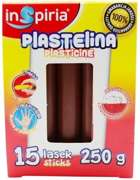 Teka Braunes Plastilin 15 Stäbchen à 250 g