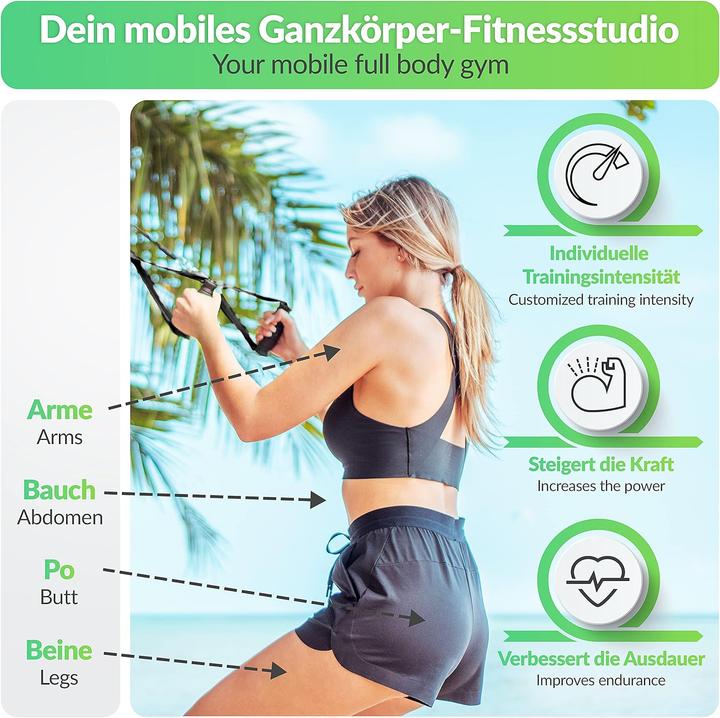Produktbild BodyCross Schlingentrainer Komplett-Set