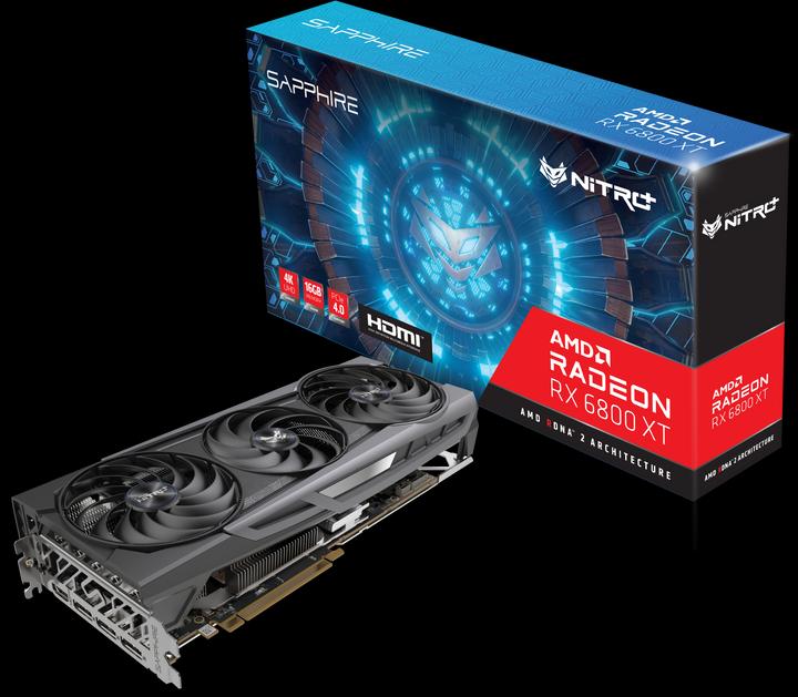 Immagine prodotto Sapphire Radeon Nitro+ RX 6800 XT OC (16 GB)