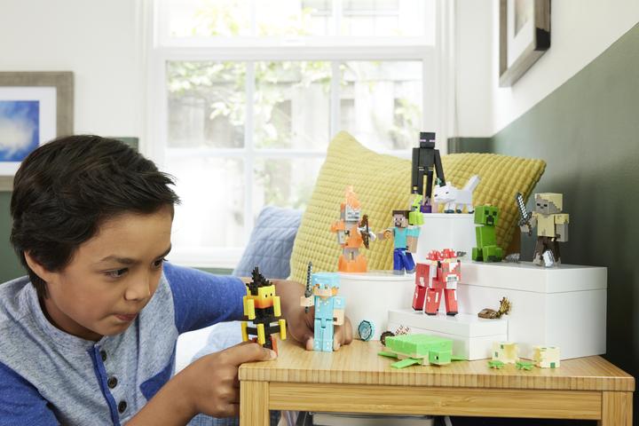 Actual product image Mattel Minecraft Creeper