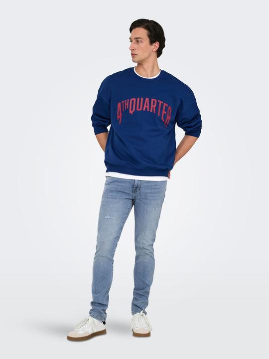 Produktbild Only & Sons ONSLOOM Niedrige Taille Slim Fit Jeans Slim Fit Jeans (34)