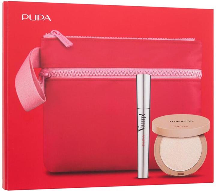 Immagine prodotto Pupa Milano Vamp Compact Highlighter Set regalo Mascara (100 Extra Nero)
