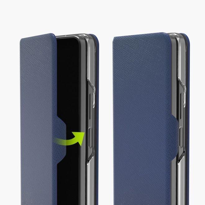 Actual product image Araree Made in Korea Bonnet Diary Series (Samsung Galaxy Z Fold5)