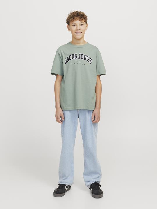 Actual product image Jack & Jones Jjecaleb Varsity Tee Ss O-Neck Noos Jnr (164)