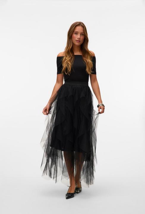Actual product image Vero Moda VMEVE Hohe Taille Langer Rock Rock (XS)