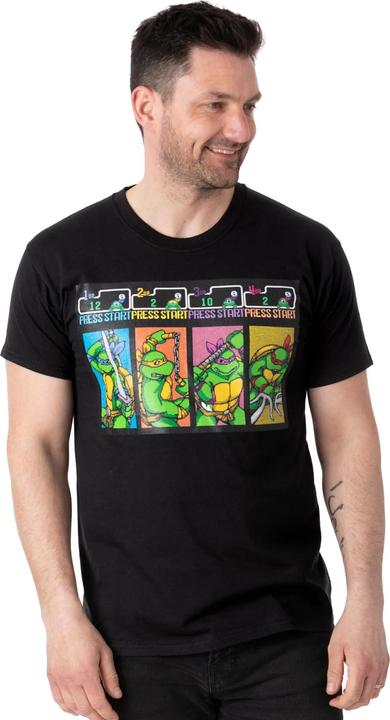 Produktbild Teenage Mutant NT Press Start Arcade Game TShirt (XXL)