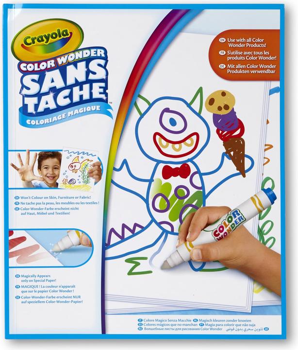 Actual product image Crayola Colour Wonder - drawing pad