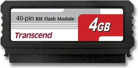 Actual product image Transcend 4GB IDE Flash Module (40-Pin vertical) (4 GB, 2.5")