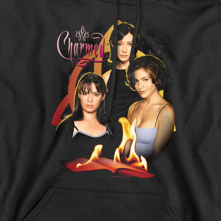 Immagine prodotto Charmed Original Three Felpa con Cappuccio Uomo (XL)
