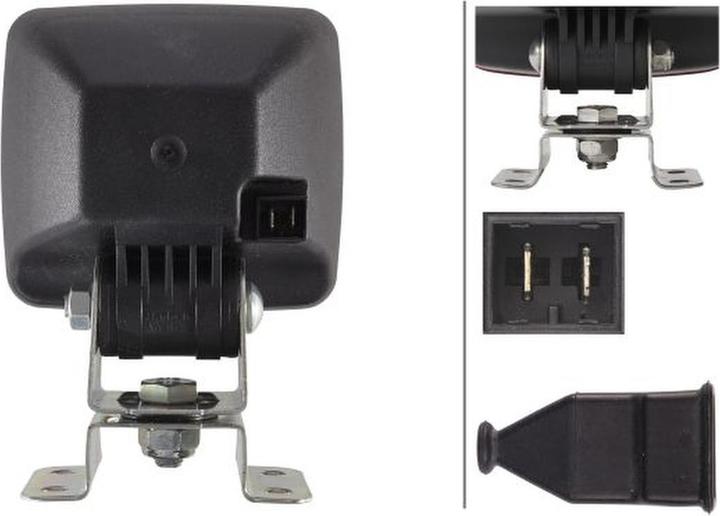 Actual product image Hella Halogen worklights Ultra Beam off-road illumination
