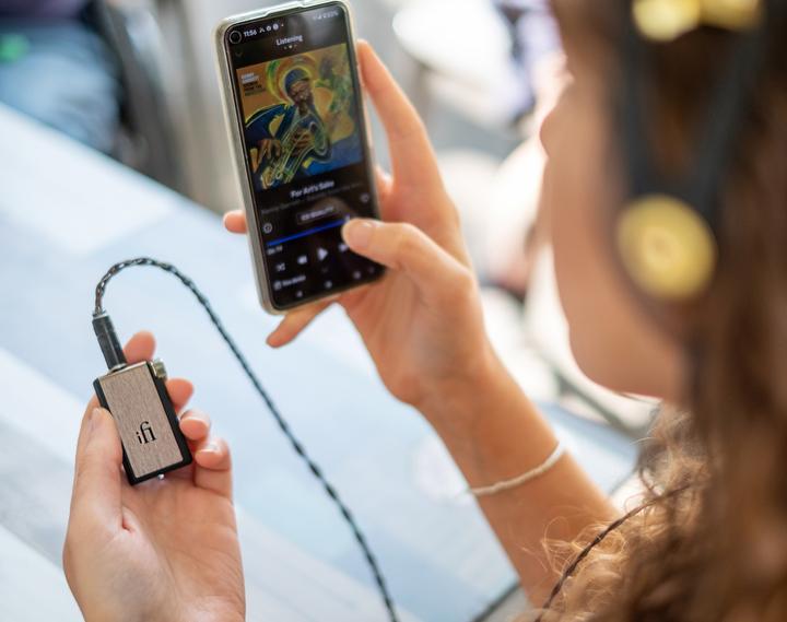 Immagine prodotto iFi Audio GO blu (Potenziamento dei bassi, Microfono, USB-DAC, Bluetooth)