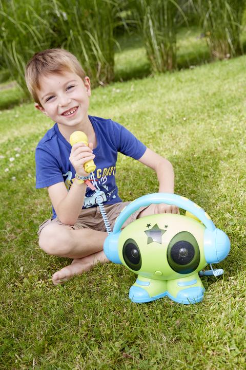 Produktbild Bigben MP3 Karaoke Roboter green