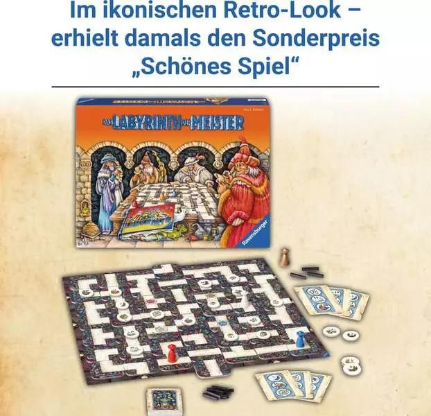 Produktbild Ravensburger 22474 Labyrinth der Meister - Die Meisterversion des verrückten Labyrinths für 2 - 4 (Deutsch)