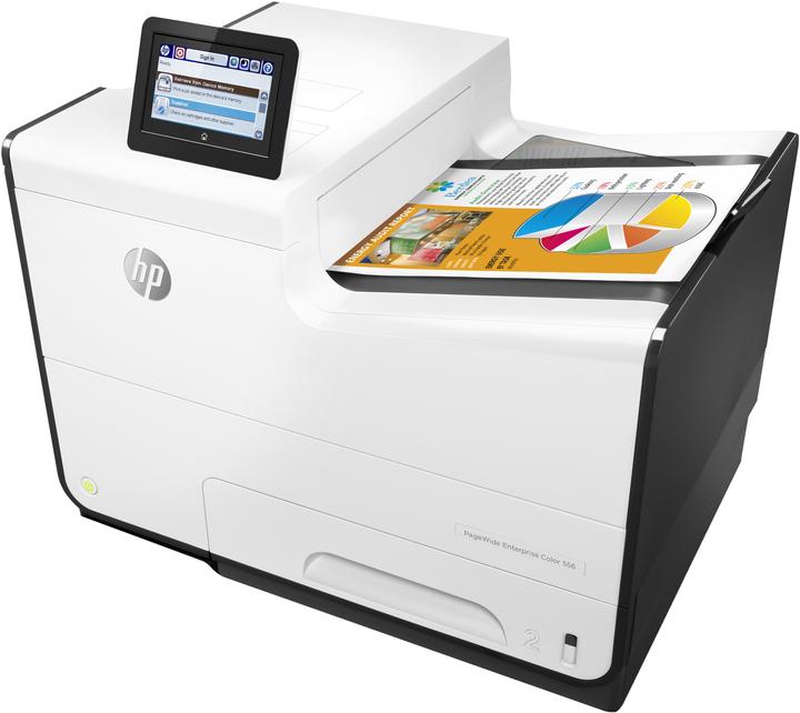 Produktbild HP PageWide Ent Clr 556dn (Tintenpatrone, Farbe)