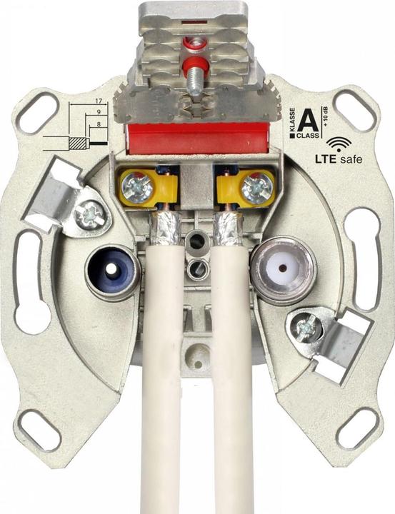 Produktbild Astro BK-Modem-Durchgangsdose (Antennendose)