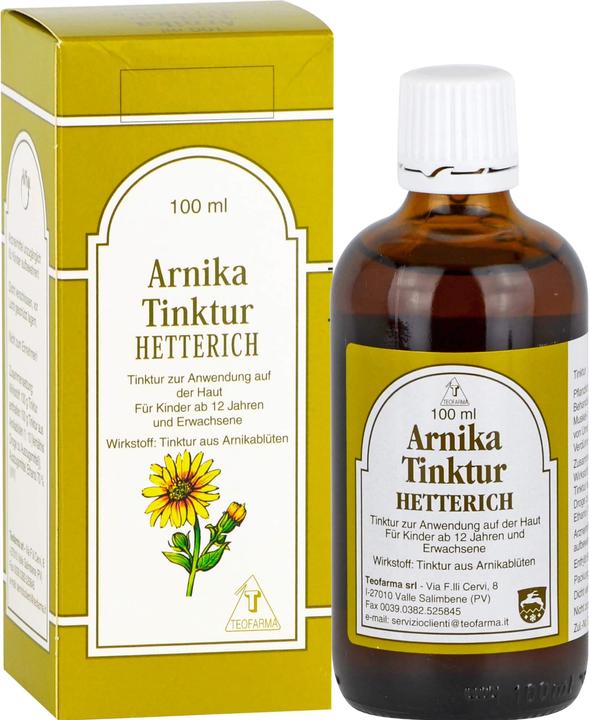 Produktbild Hettich Arnikatinktur Hetterich, 100 ml Lösung (1 x, 100 ml)