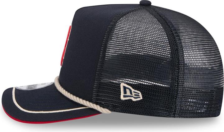 Actual product image New Era 9Fifty Trucker Cap - Vintage Rope Boston Red Sox