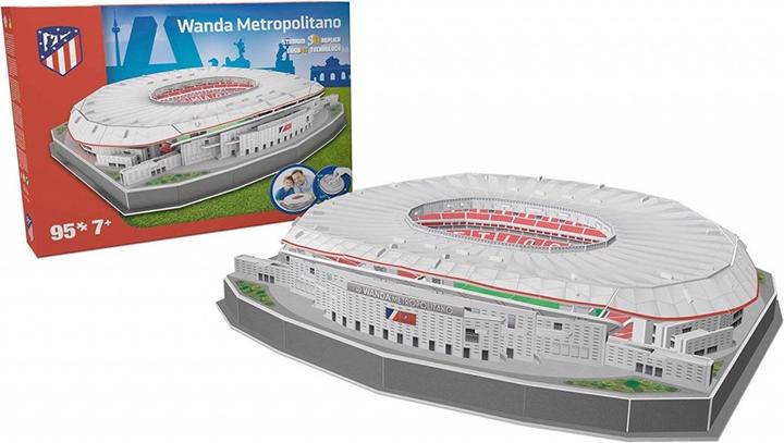 Atlético Madrid Wanda Metropolitano Stadium 3D Jigsaw Puzzle (95 pezzi)