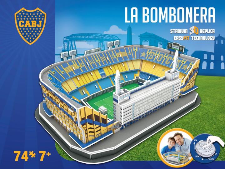 Immagine prodotto Nanostad Boca Juniors La Bombonera stadio 3D Puzzle (74 pezzi)