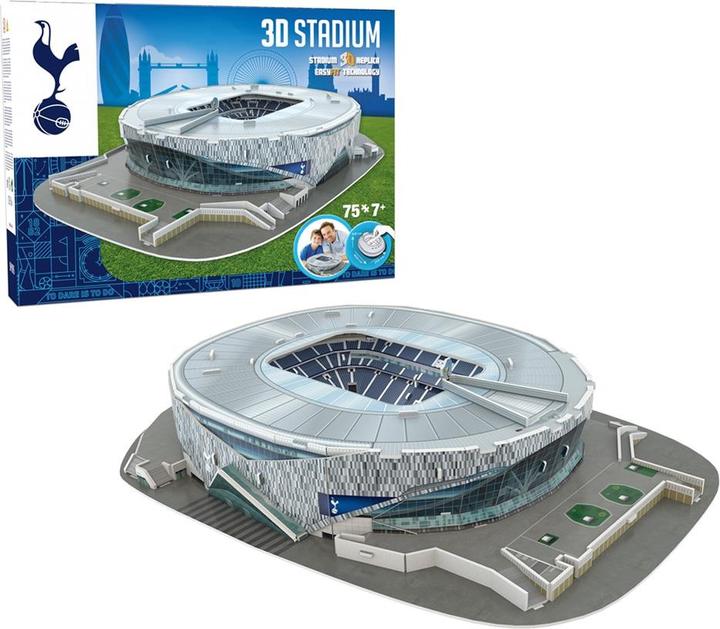 Puzzle 3D dello stadio del Tottenham Hotspur (75 pezzi)