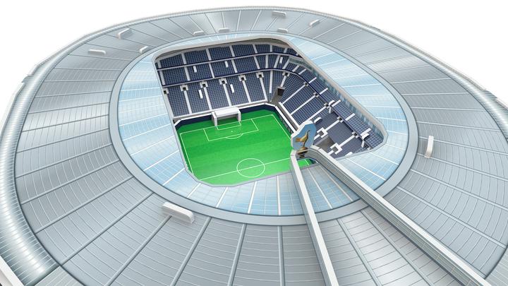 Actual product image Nanostad Tottenham Hotspur Stadium 3D jigsaw puzzle (75 pieces)