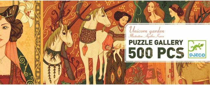 Produktbild Djeco Gallery Unicorn Garden (500 Teile)